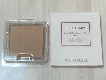 グロウシフォン セラムフィルター 103 nude/JILL STUART/パウダーファンデーションを使ったクチコミ（2枚目）