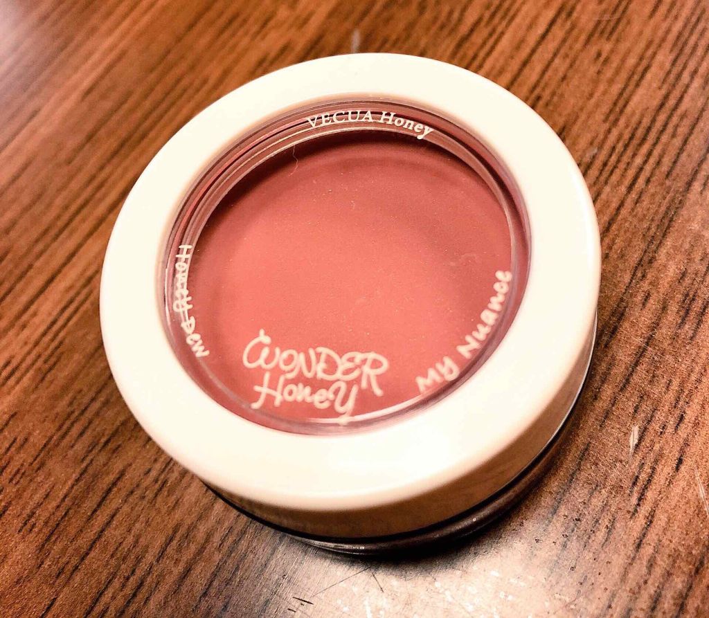  ワンダーハニー マイニュアンス アールグレイ/VECUA Honey/ジェル・クリームチークを使ったクチコミ（1枚目）