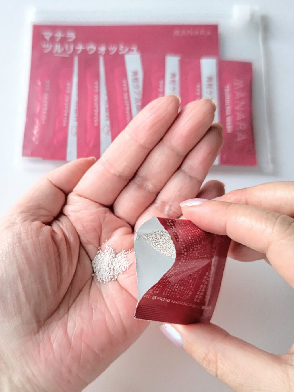 マナラ ツルリナウォッシュ/マナラ/スクラブ・ゴマージュを使ったクチコミ（2枚目）