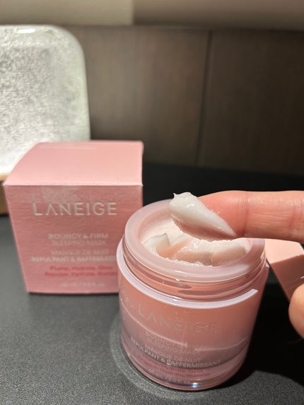バウンシースリーピングマスク/LANEIGE/フェイスクリームを使ったクチコミ(2枚目)