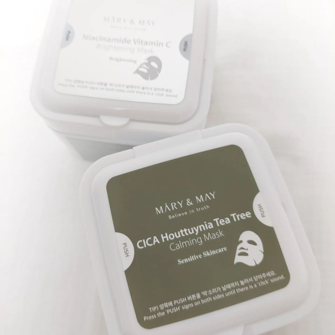 シカドクダミ+ティーツリーカーミングマスク/MARY&MAY/シートマスク・パックを使ったクチコミ(5枚目)