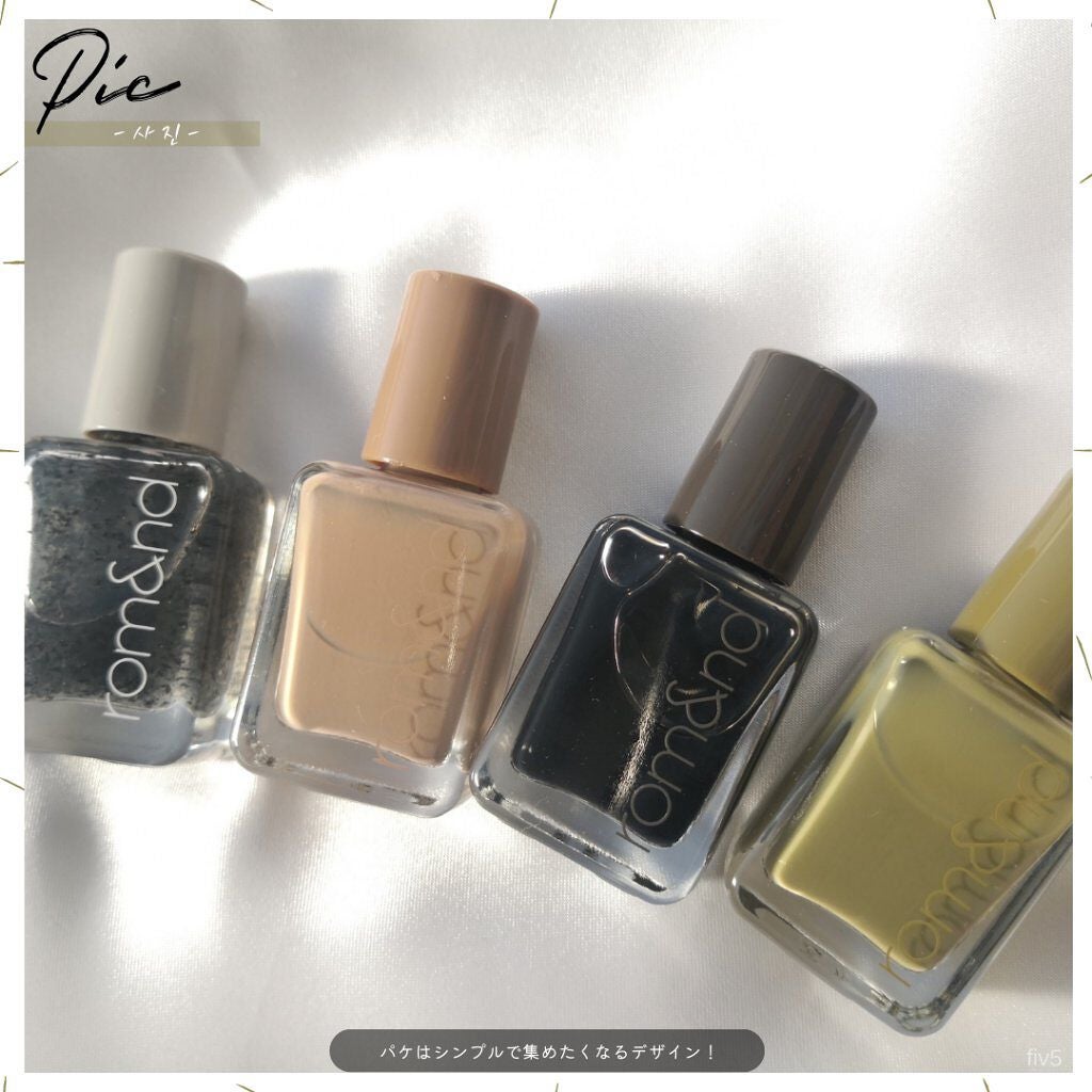 ムードペブルネイル/rom&nd/マニキュアを使ったクチコミ(6枚目)