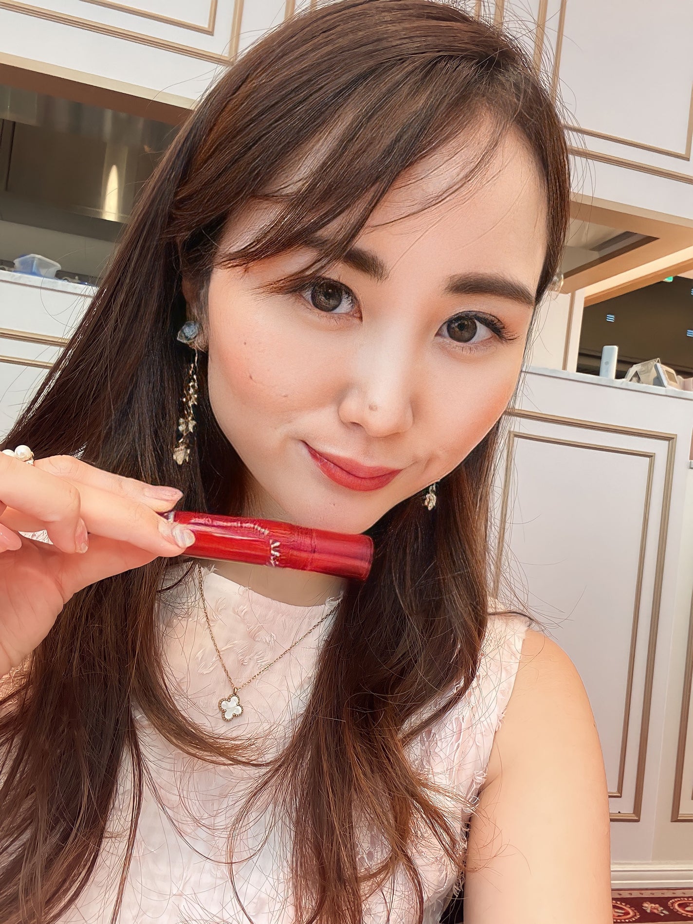 FMGT リップグレーズ/THE FACE SHOP/口紅を使ったクチコミ(2枚目)