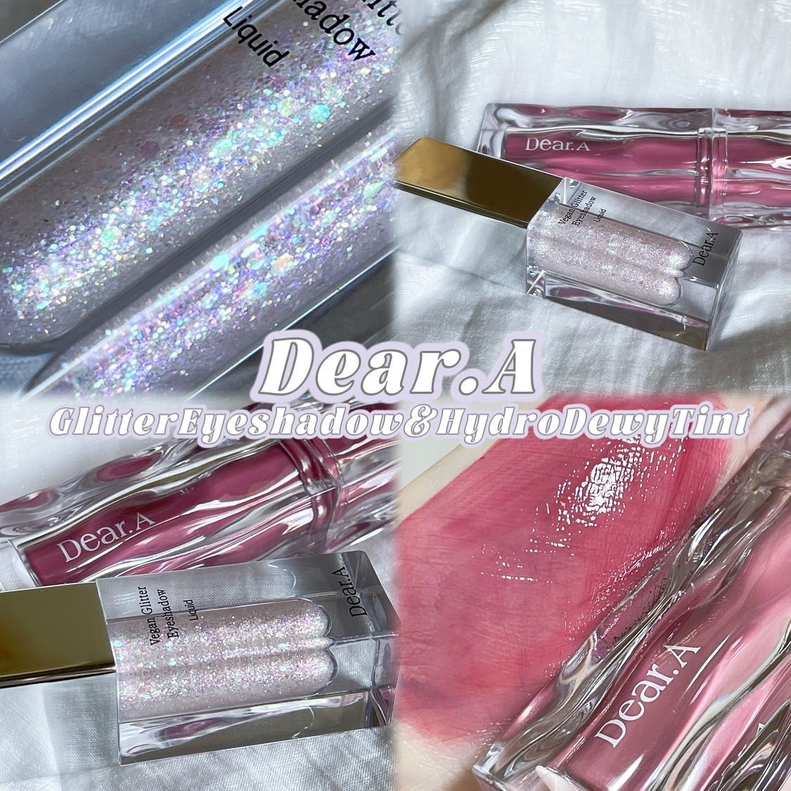 グリッターアイシャドウ/Dear.A/グリッターを使ったクチコミ（1枚目）