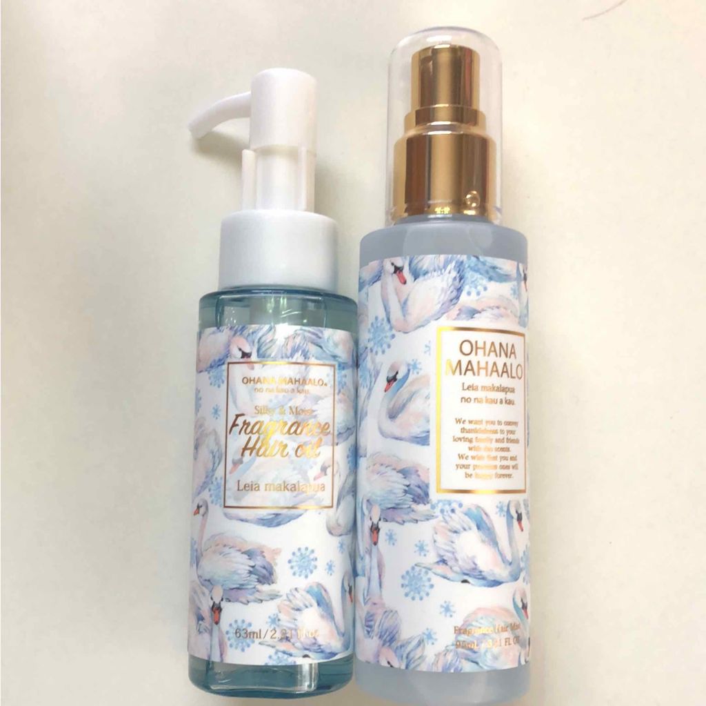 ゆちゃむ on LIPS 「オハナマハロのレイアマカラプアのヘアオイルとヘアミストを買いま..」(1枚目)