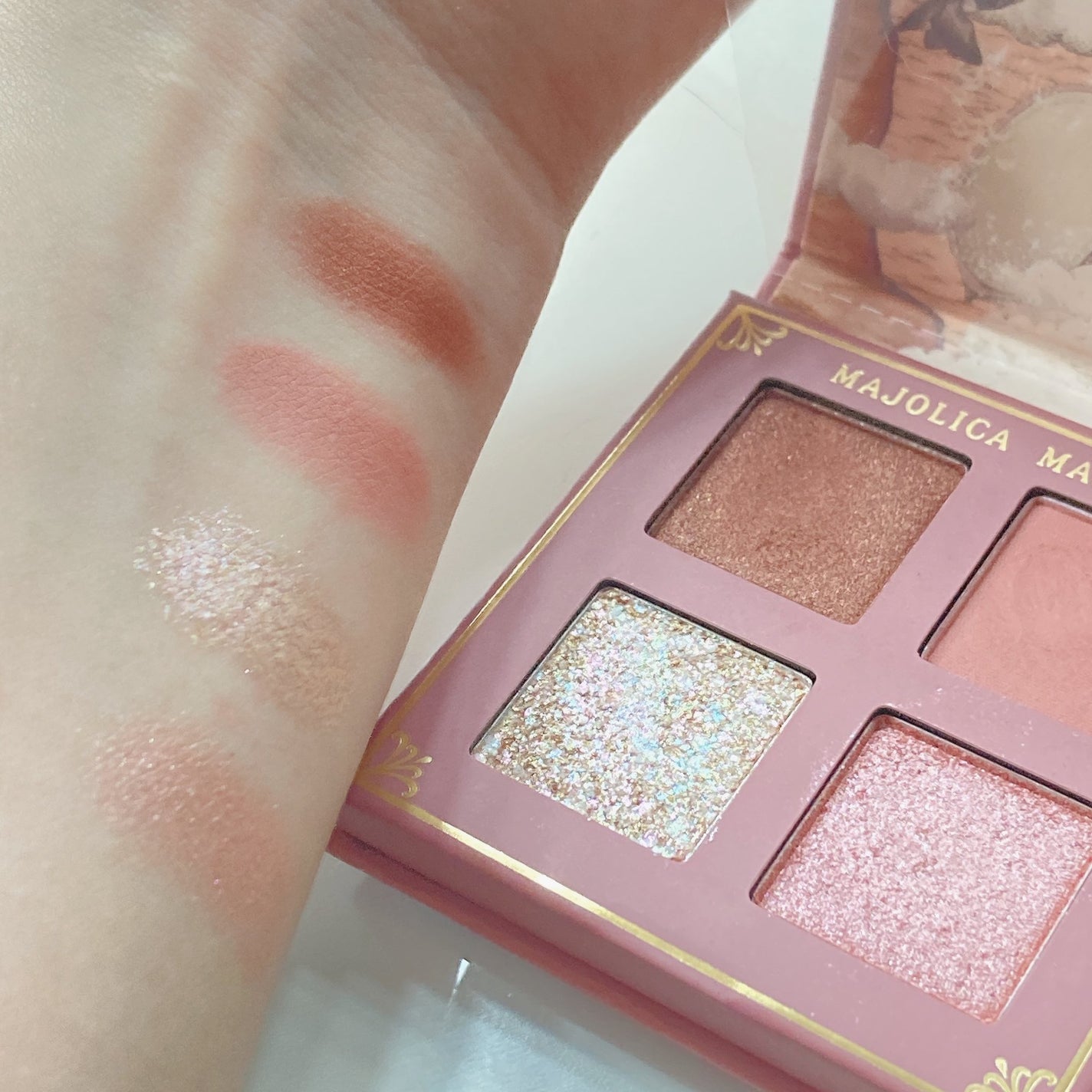 シャドーフラッシュ /MAJOLICA MAJORCA/アイシャドウパレットを使ったクチコミ(2枚目)