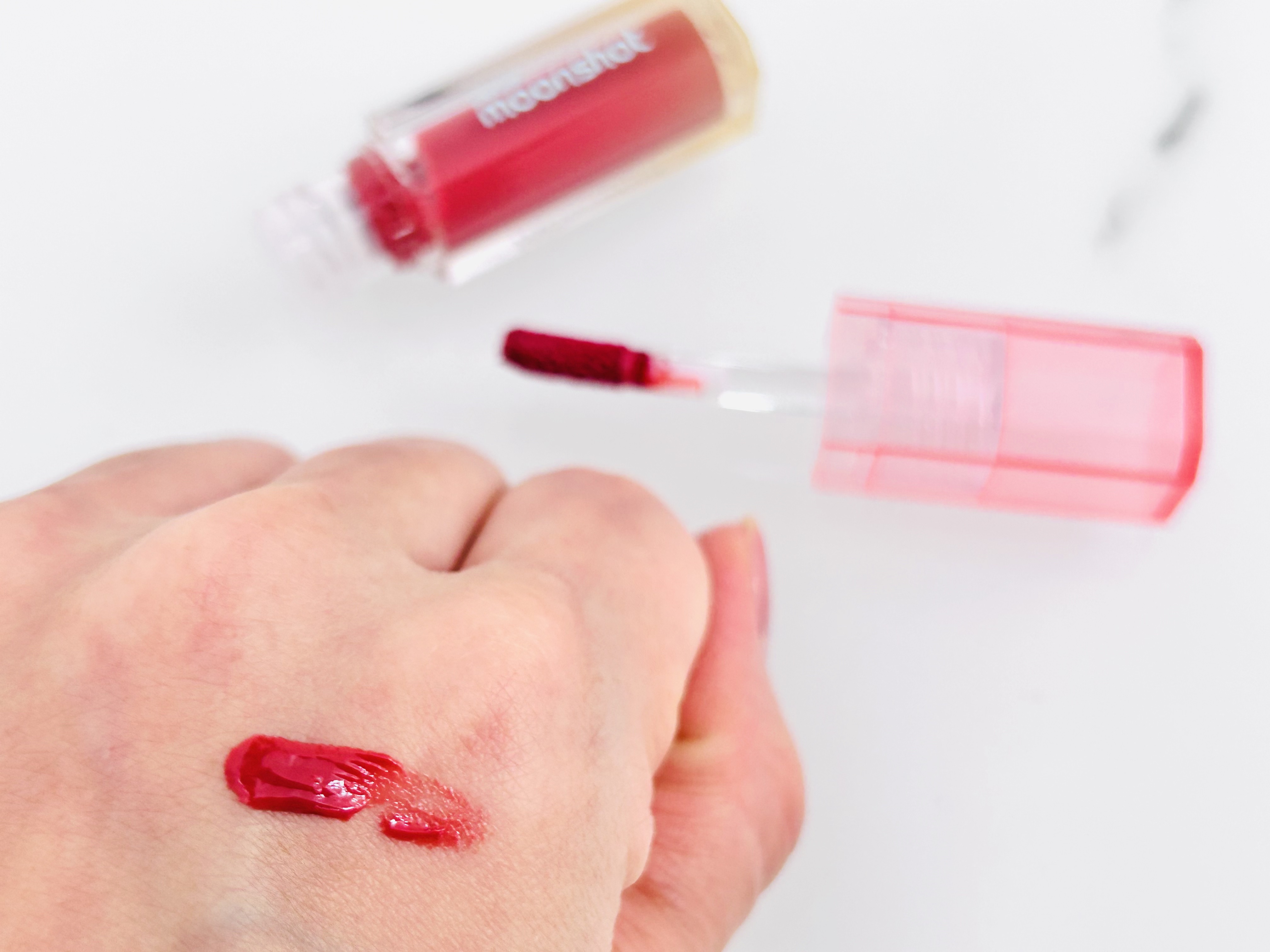 プチムーンショットジェリーグロウティント/moonshot/リップティントを使ったクチコミ（2枚目）