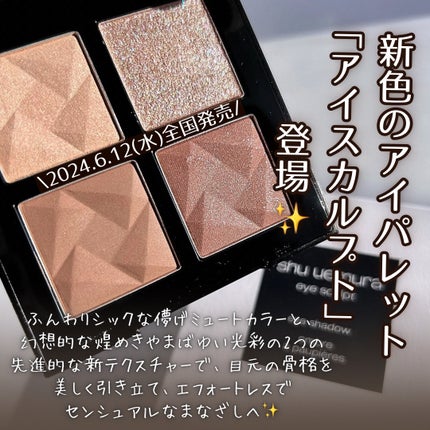 アイスカルプト/shu uemura/アイシャドウパレットを使ったクチコミ(2枚目)