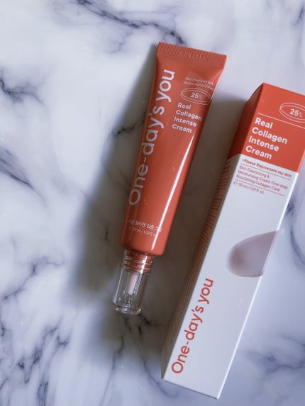 リアルコラーゲンインテンスクリーム /One-day's you/フェイスクリームを使ったクチコミ(2枚目)