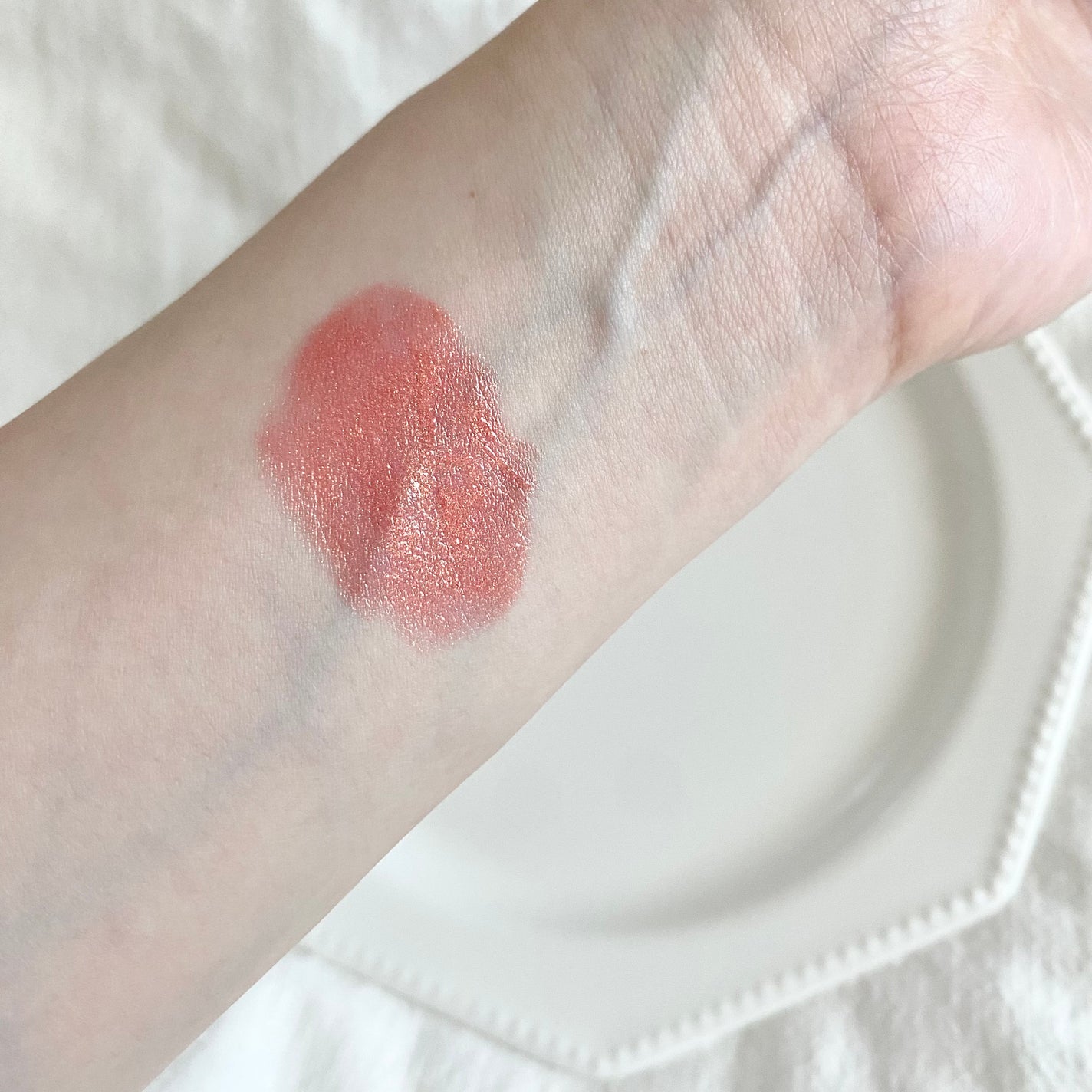 アフターグロー センシュアルシャイン リップスティック/NARS/口紅を使ったクチコミ(3枚目)