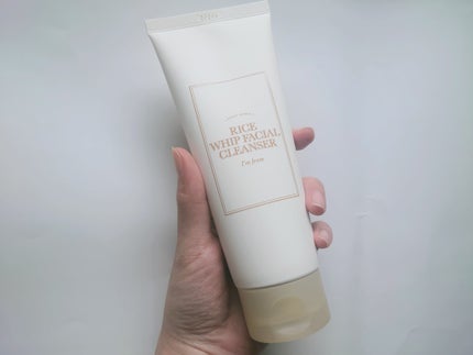 ライスホイップフェイシャルクレンザー/I'm from/洗顔フォームを使ったクチコミ(5枚目)