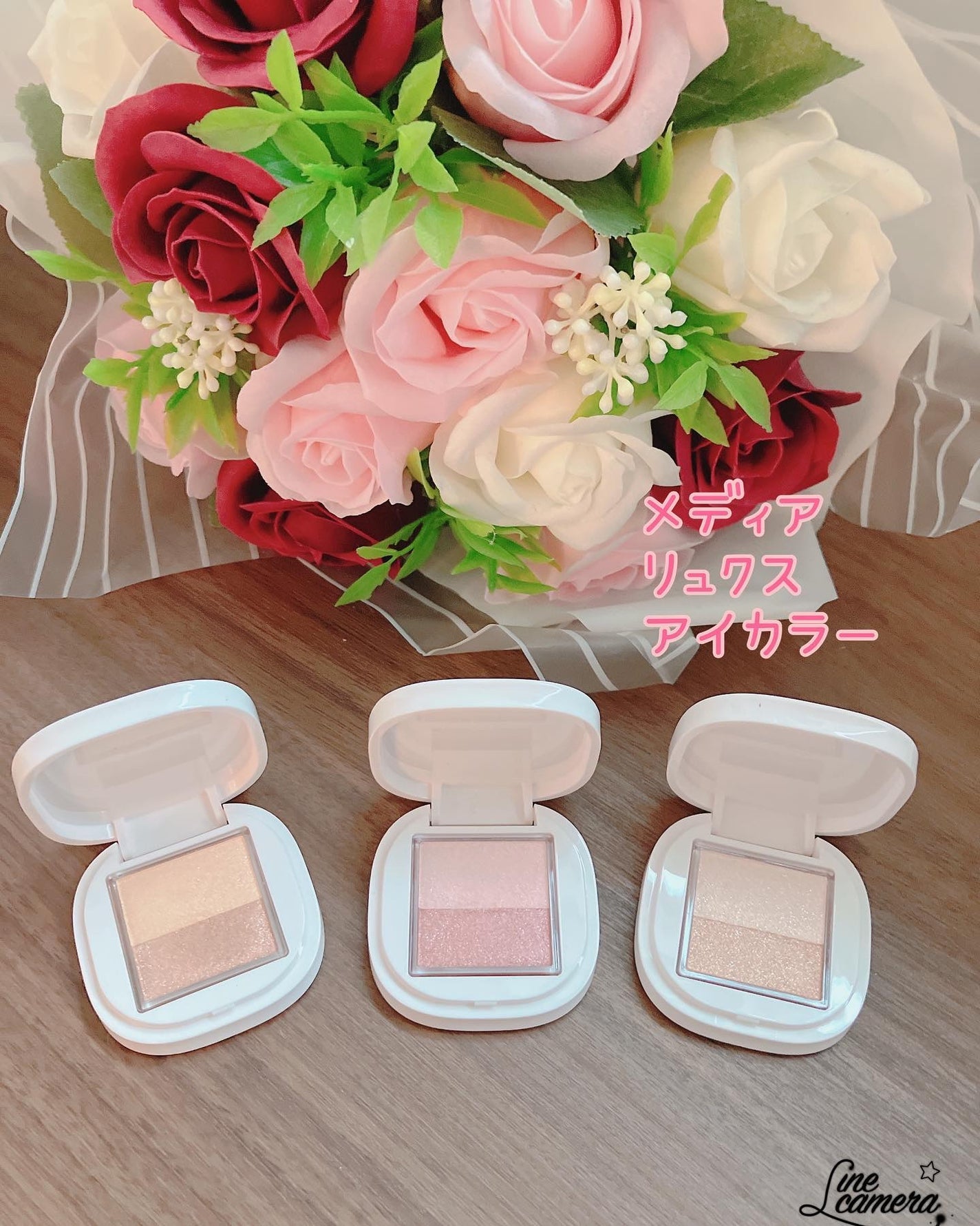 アイカラー/media luxe/アイシャドウパレットを使ったクチコミ(1枚目)
