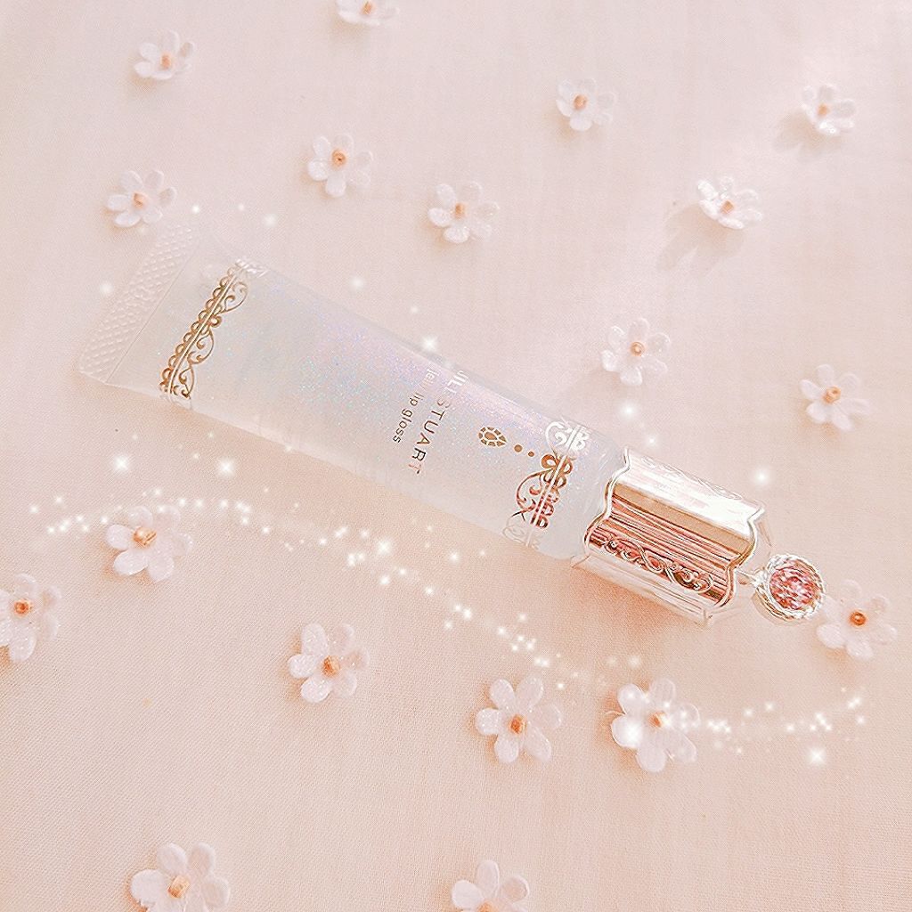 ジェリーリップグロス 08 diamond dew/JILL STUART/リップグロスを使ったクチコミ（1枚目）