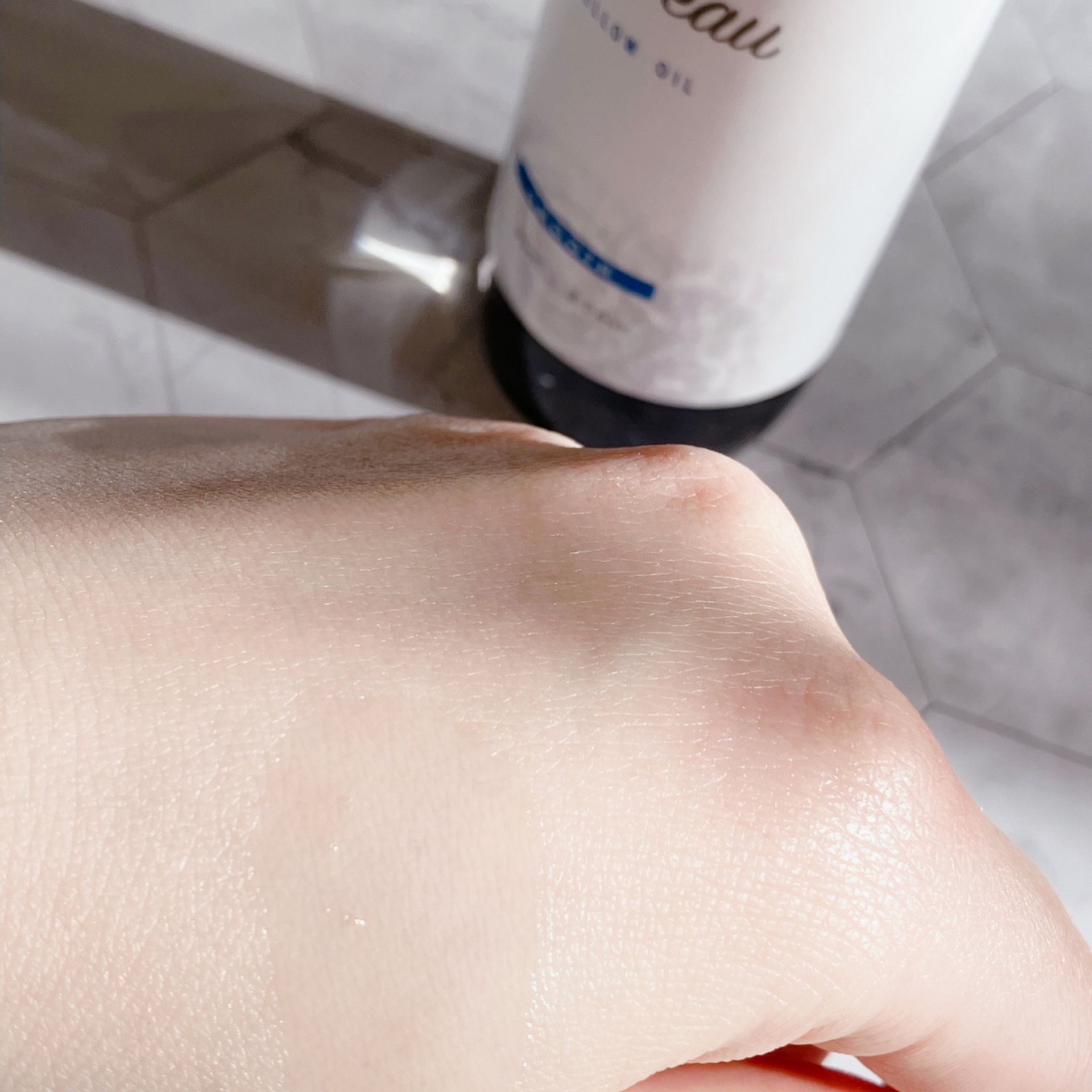 メロウオイル/plus eau/アウトバストリートメントを使ったクチコミ（3枚目）