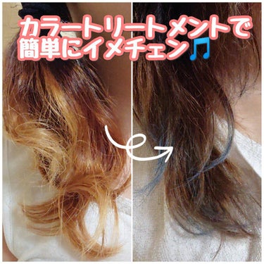 カラートリートメント GRAY/ティントバー/ヘアカラーを使ったクチコミ（1枚目）