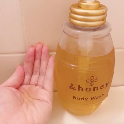 ディープモイスト ジェルボディウォッシュ/&honey/ボディソープを使ったクチコミ(4枚目)