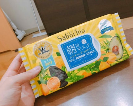 目ざまシート ひきしめタイプ/サボリーノ/シートマスク・パックを使ったクチコミ(1枚目)