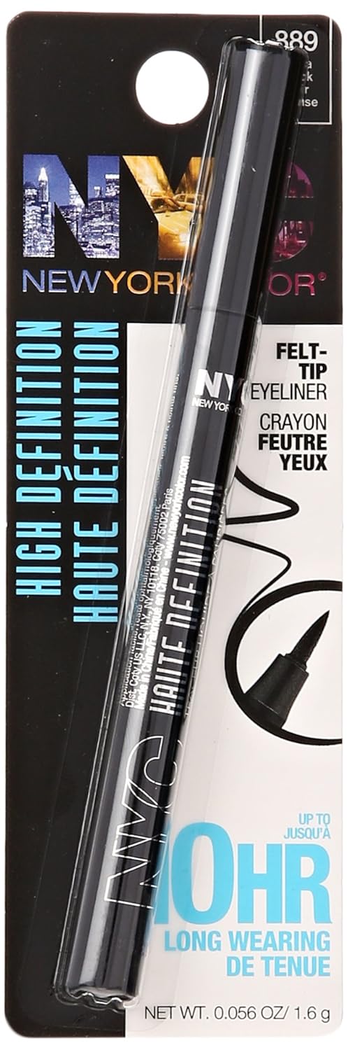 HIGH DEFINITION LIQUID EYELINER NYC NEW YORK COLOR