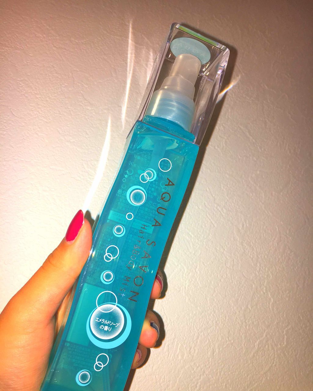 ヘアー&ボディミスト ウォータリーシャンプーの香り/アクアシャボン/香水(その他)を使ったクチコミ(1枚目)