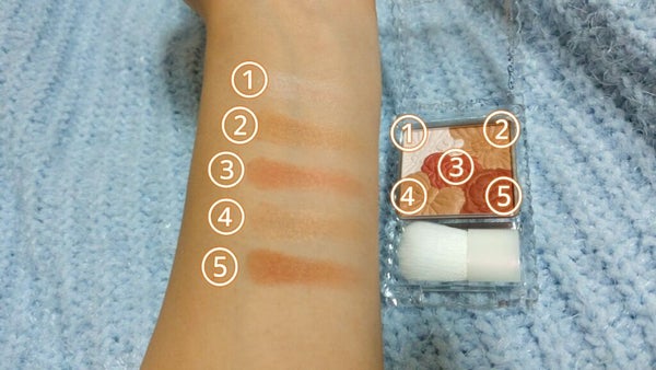 グロウフルールチークス/キャンメイク/パウダーチーク by Ri