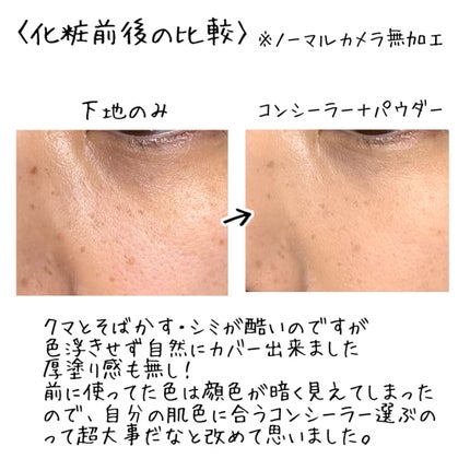 カバーパーフェクション チップコンシーラー/the SAEM/リキッドコンシーラーを使ったクチコミ(3枚目)