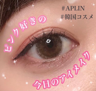 ワンピックアイシャドウパレット/APLIN/パウダーアイシャドウを使ったクチコミ（1枚目）