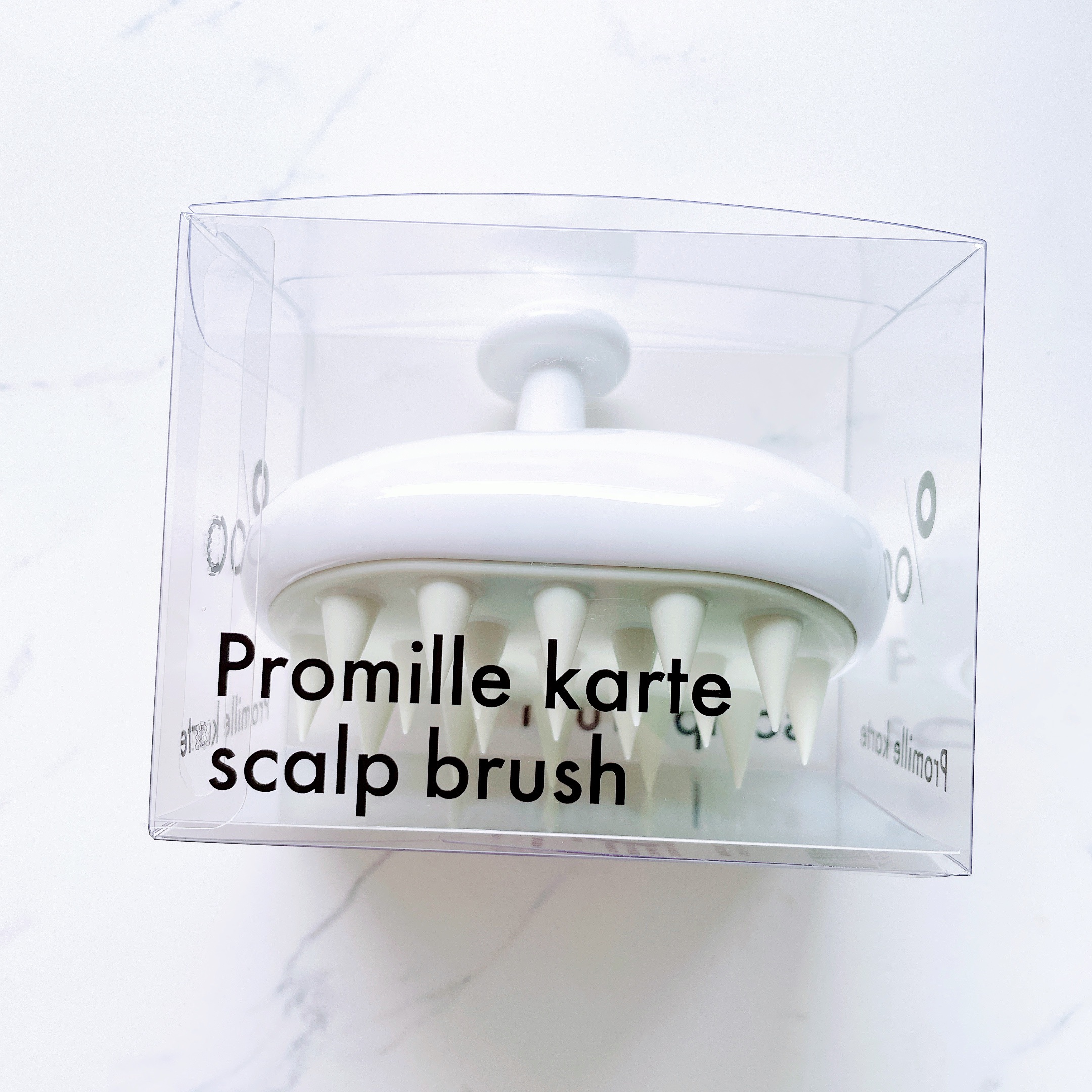 プロミル カルテスキャルプマッサージャー/Promille/スカルプブラシを使ったクチコミ（1枚目）