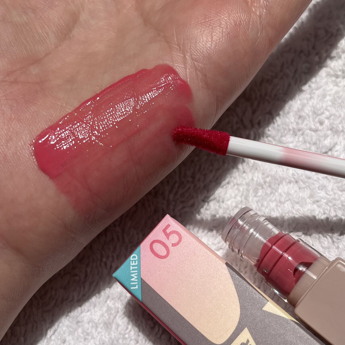 リップアーマーⅩ X05 ハートキャッチャー/KiSS/口紅を使ったクチコミ（2枚目）