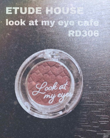 こんにちは୨୧ *⑅❤︎·̩͙
今回はETUDE HOUSEのlook at my eye cafe RD306の紹介をします\\(◡̈)/♥︎

｡oＯo｡.:♥:.｡oＯo｡.:♥:.｡oＯo｡.: