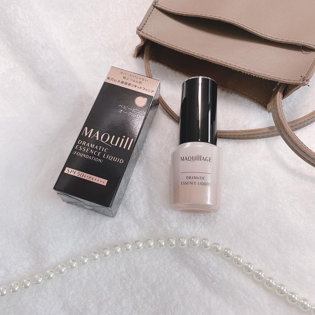 ドラマティックエッセンスリキッド/マキアージュ/リキッドファンデーションを使ったクチコミ(1枚目)