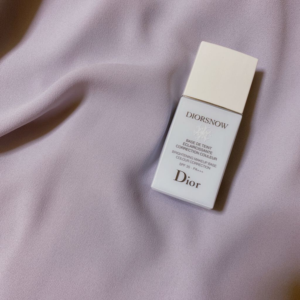 【旧】スノー メイクアップ ベース UV35 SPF35/PA+++/Dior/化粧下地を使ったクチコミ(1枚目)