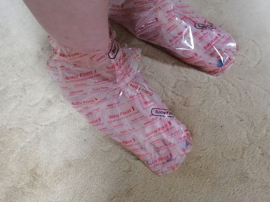 イージーパックDP60分タイプ/ベビーフット/レッグ・フットケアを使ったクチコミ(3枚目)
