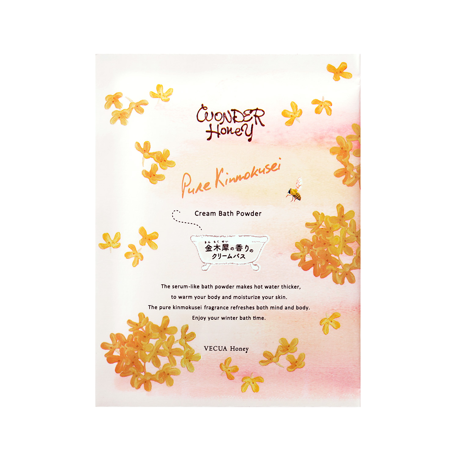 ワンダーハニー　とろとろふんわりクリームバス ピュアキンモクセイ / VECUA Honey