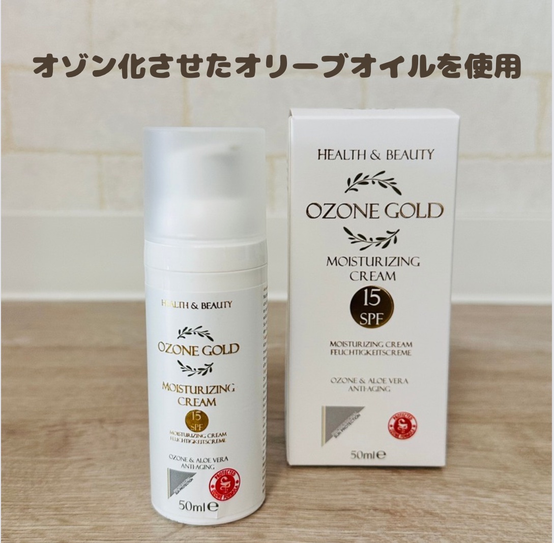 オゾンゴールド MRクリーム/OZONE GOLD/フェイスクリームを使ったクチコミ（2枚目）