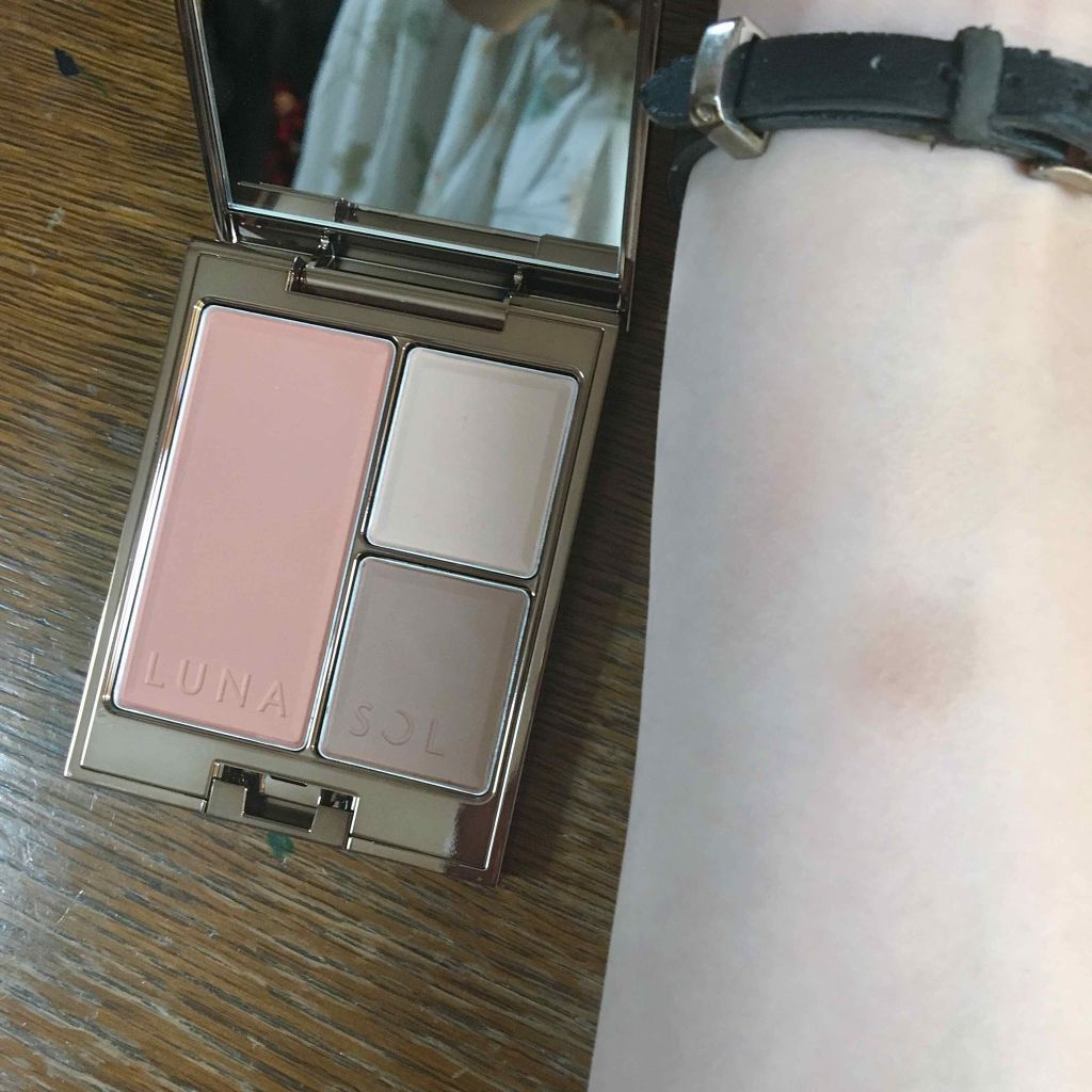 モデリングフェースコンパクト/LUNASOL/パウダーチークを使ったクチコミ（2枚目）