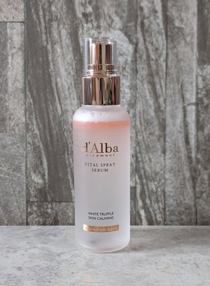 ダルバ ホワイトトリュフバイタルスプレーセラム/ダルバ/ミスト状化粧水を使ったクチコミ(5枚目)