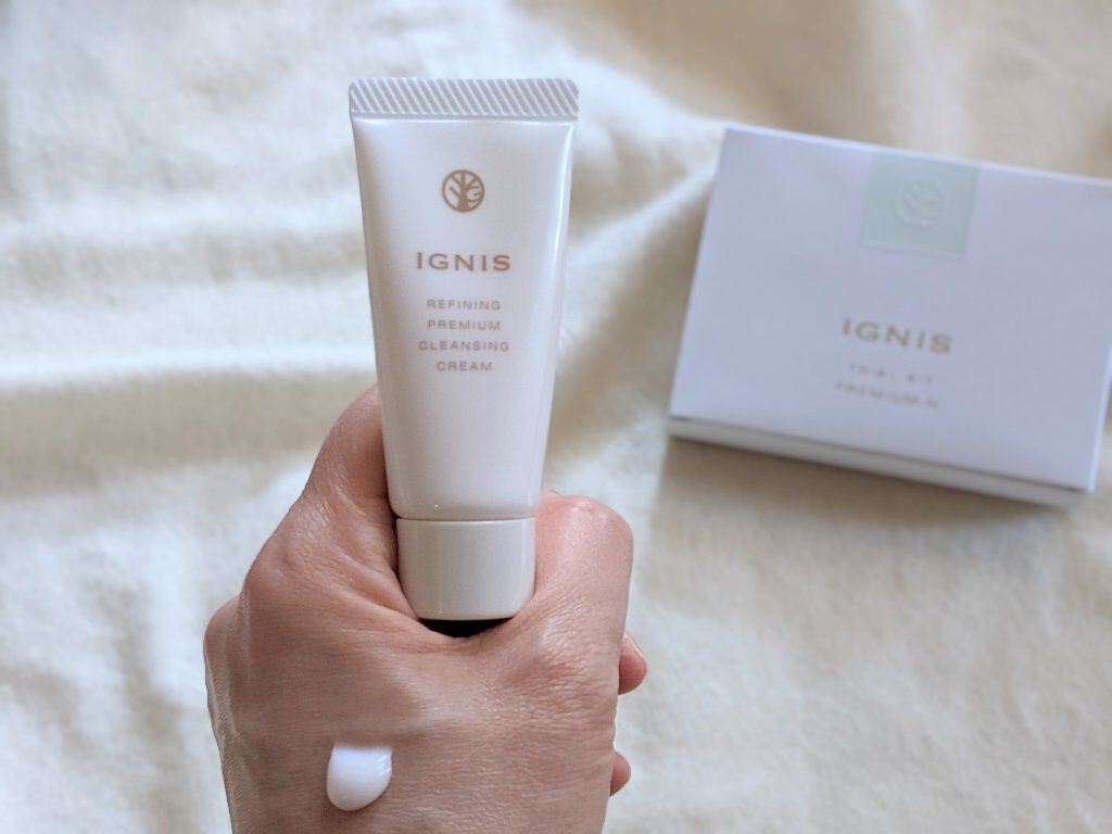 リファイニング プレミアム クレンジングクリーム /IGNIS/クレンジングクリームを使ったクチコミ（3枚目）