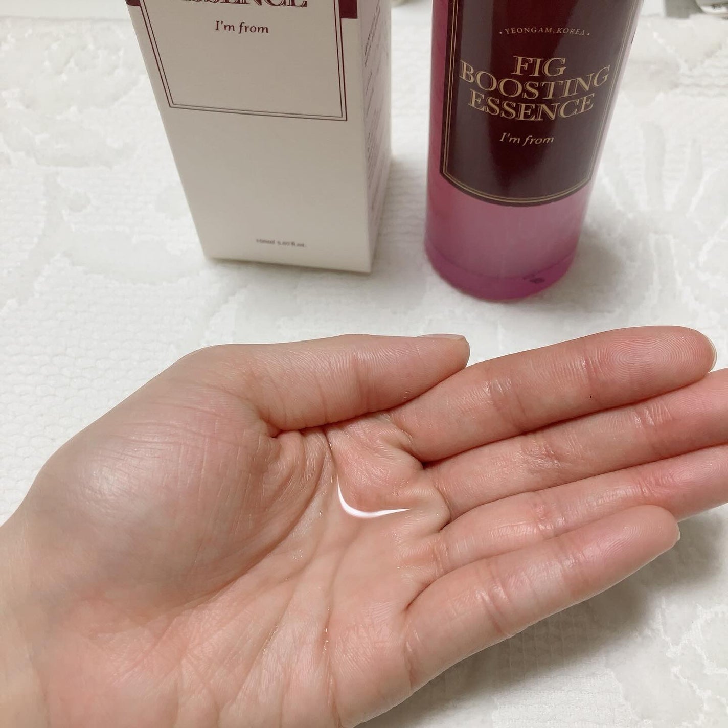 フィグブースティングエッセンス/I'm from/化粧水を使ったクチコミ(3枚目)