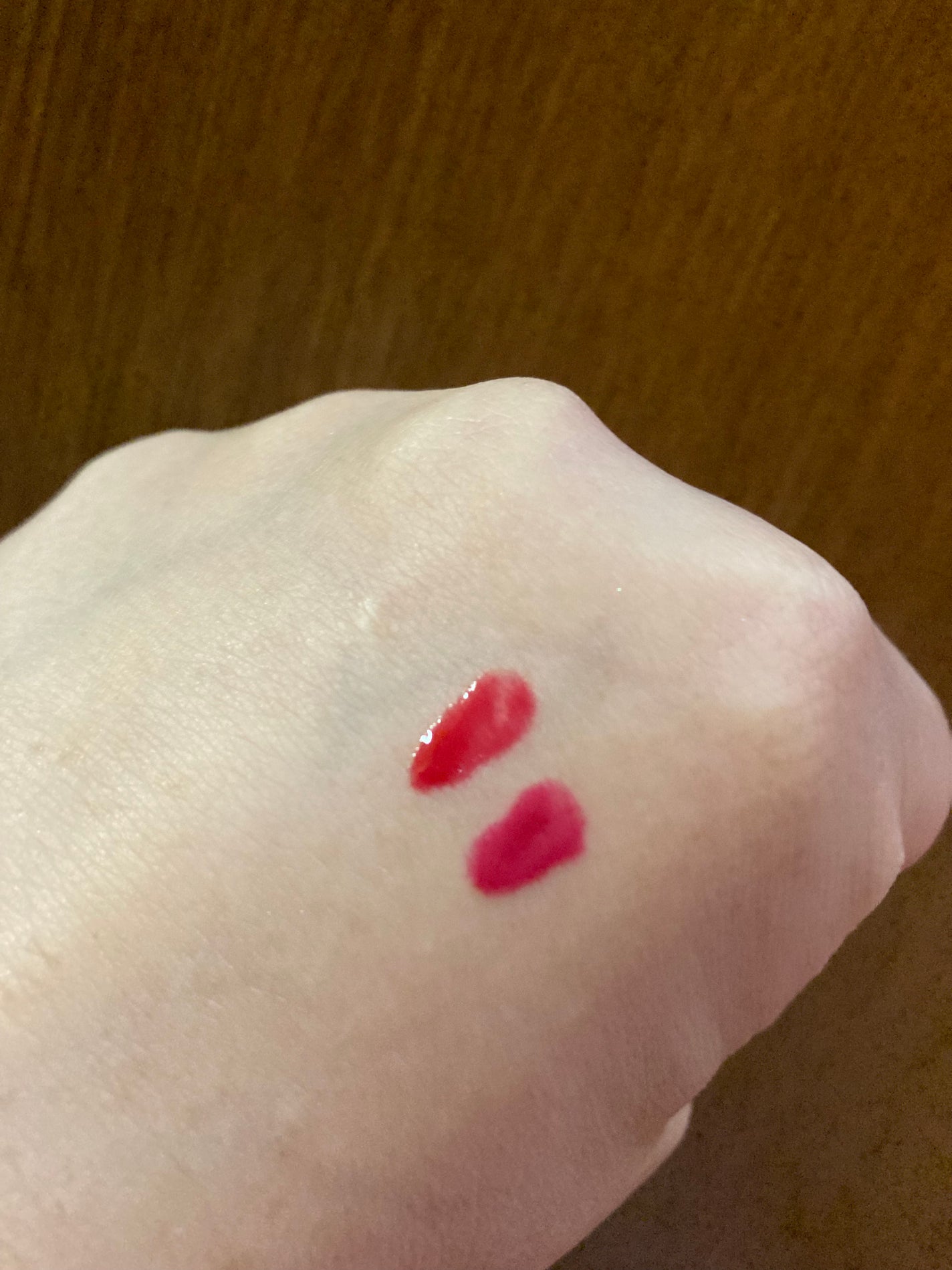 フォーエヴァージューシー オイルルージュ ティント/JILL STUART/リップティントを使ったクチコミ(2枚目)