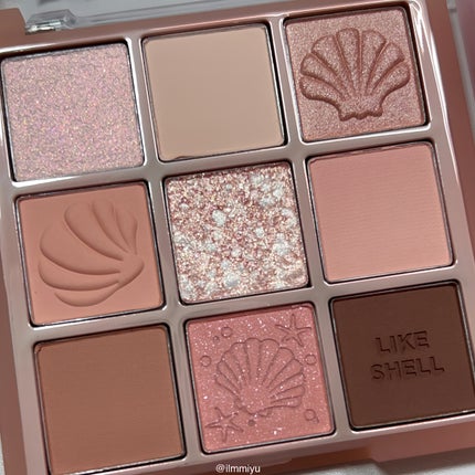 マイフェイブムードアイパレット 9カラー/HOLIKA HOLIKA/アイシャドウパレットを使ったクチコミ(7枚目)