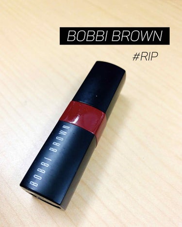 リップのご紹介💄

BOBBI BROWN
クラッシュド リップ カラー04 ルビー

これは私の1番お気に入りのリップです💫
発色はもちろん、マットすぎずにしっとりした質感で、乾燥もしにくいです！

