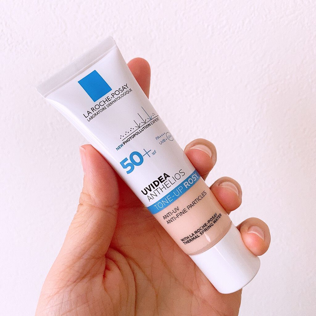 UVイデア XL プロテクショントーンアップ ローズ/ラ ロッシュ ポゼ/日焼け止めクリームを使ったクチコミ（3枚目）