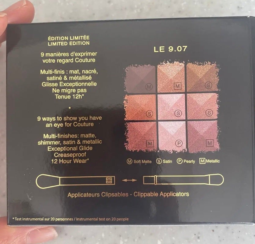 ル・ヌフ・ジバンシイ/GIVENCHY/アイシャドウパレットを使ったクチコミ(5枚目)