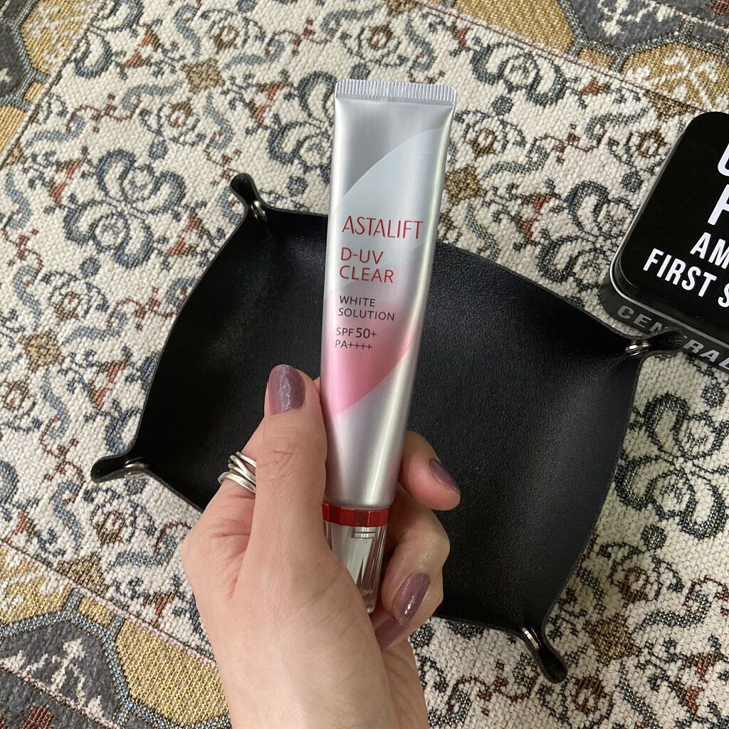 D-UVクリア ホワイトソリューション/アスタリフト/日焼け止めクリームを使ったクチコミ（1枚目）
