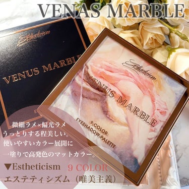 VenusMarble 9色アイシャドウパレット/Venus Marble/アイシャドウパレットを使ったクチコミ（1枚目）