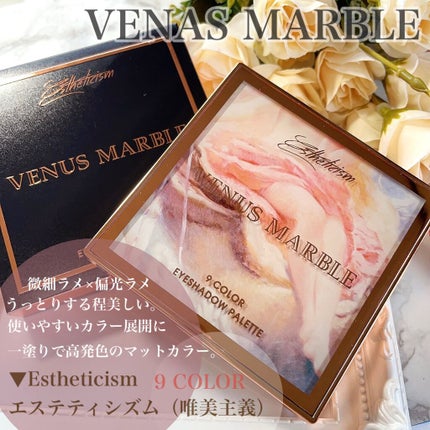 VenusMarble 9色アイシャドウパレット/Venus Marble/アイシャドウパレットを使ったクチコミ(1枚目)