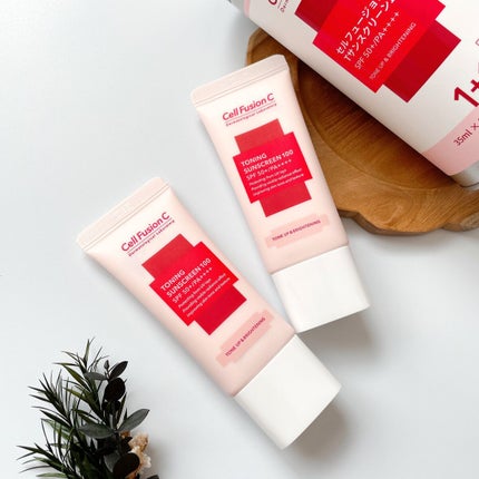 トーニングサンスクリーン100/Cell Fusion C(セルフュージョンシー)/日焼け止めクリームを使ったクチコミ(1枚目)