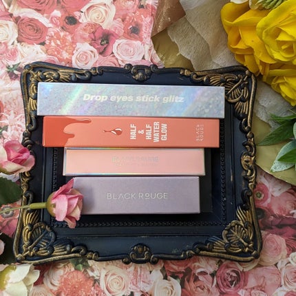 ハーフアンドハーフ ウォーターグロウ/BLACK ROUGE/口紅を使ったクチコミ(8枚目)