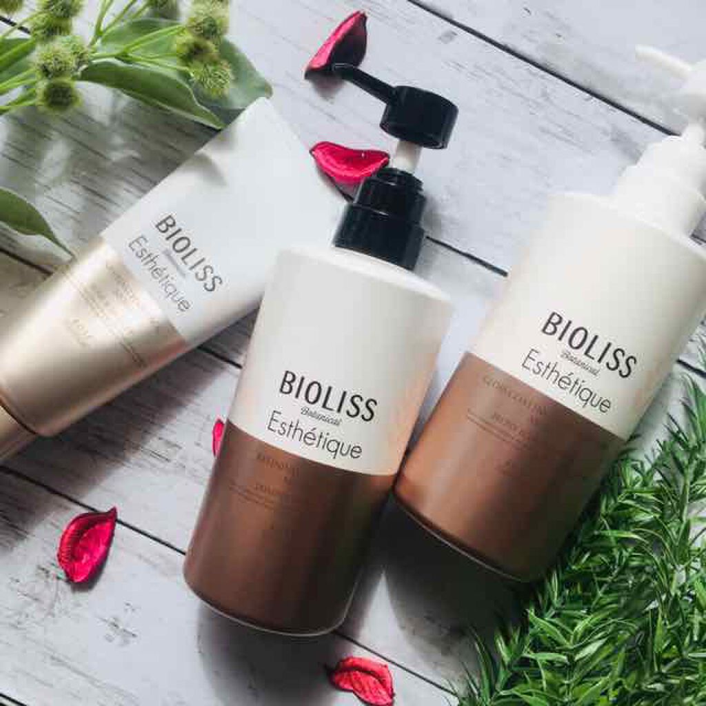 ボタニカル エステティーク リファイニング シャンプー／グロスコーティング コンディショナー(スムース)/SSビオリス/市販シャンプーを使ったクチコミ（1枚目）