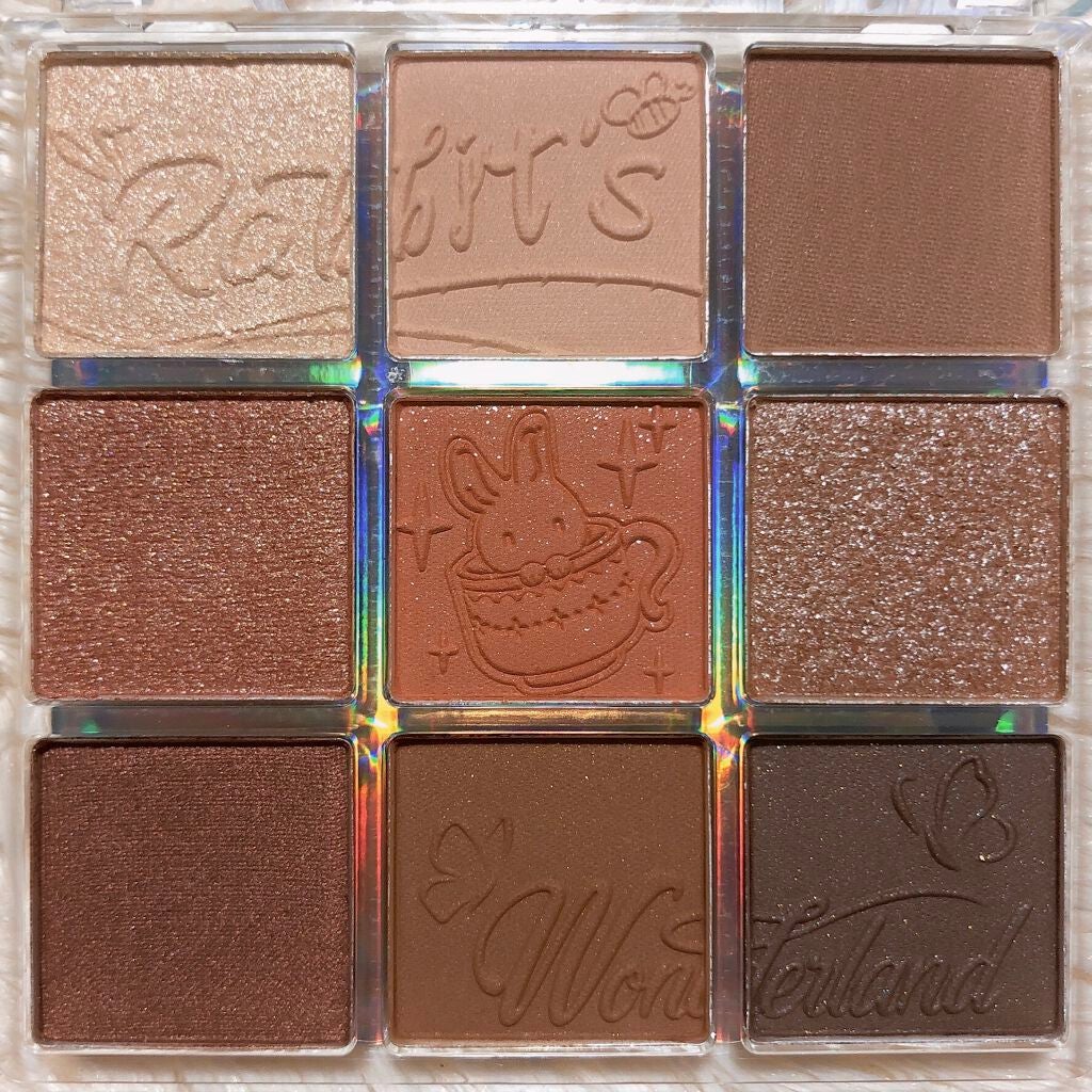 クォーツ 9色アイシャドウパレット(ドリームランドアイシャドウ)/ZEESEA/アイシャドウパレットを使ったクチコミ(3枚目)